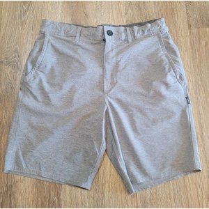 O'NEILL Hybrid Shorts w/ Pockets Gray Men's Size 34